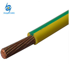 16mm 25sqmm 70sqmm Amarillo Verde Cable de tierra Cable de tierra Cable de tierra